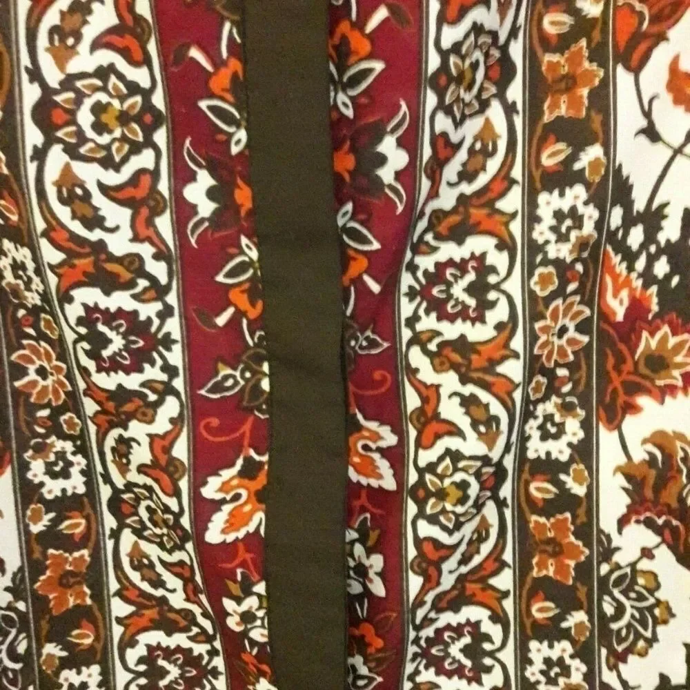 New York & Company  Floral Boho Button Shirt Sz S - Picture 6 of 7